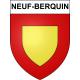 Stickers coat of arms Neuf-Berquin adhesive sticker