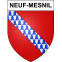 Adesivi stemma Neuf-Mesnil adesivo