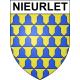 Stickers coat of arms Nieurlet adhesive sticker
