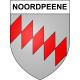 Noordpeene 59 ville sticker blason écusson autocollant adhésif