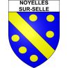 Noyelles-sur-Selle 59 ville sticker blason écusson autocollant adhésif
