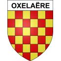 Stickers coat of arms Oxelaëre adhesive sticker