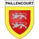 Paillencourt 59 ville sticker blason écusson autocollant adhésif