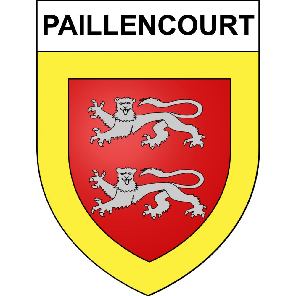 Paillencourt 59 ville sticker blason écusson autocollant adhésif