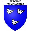Adesivi stemma Péronne-en-Mélantois adesivo
