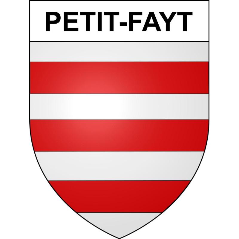 Adesivi stemma Petit-Fayt adesivo