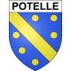 Adesivi stemma Potelle adesivo
