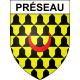Stickers coat of arms Préseau adhesive sticker
