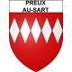 Adesivi stemma Preux-au-Sart adesivo