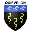 Stickers coat of arms Quiévelon adhesive sticker