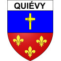 Quiévy Sticker wappen, gelsenkirchen, augsburg, klebender aufkleber