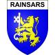 Rainsars Sticker wappen, gelsenkirchen, augsburg, klebender aufkleber