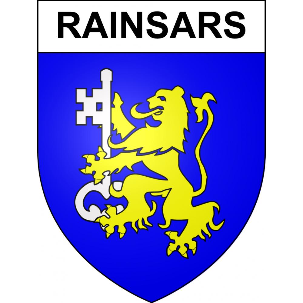 Rainsars 59 ville sticker blason écusson autocollant adhésif