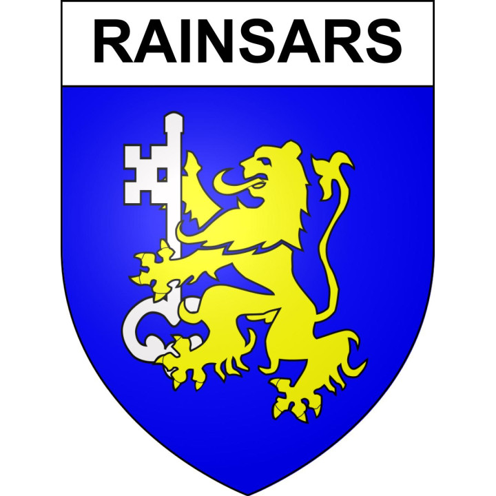 Pegatinas escudo de armas de Rainsars adhesivo de la etiqueta engomada