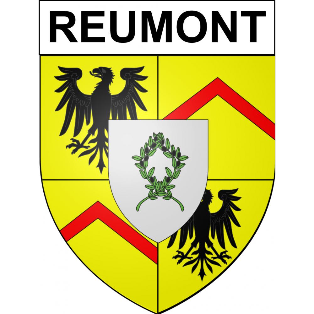 Reumont Sticker wappen, gelsenkirchen, augsburg, klebender aufkleber