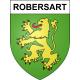 Robersart 59 ville sticker blason écusson autocollant adhésif
