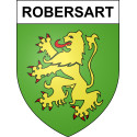 Robersart Sticker wappen, gelsenkirchen, augsburg, klebender aufkleber