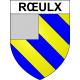 Stickers coat of arms Rœulx adhesive sticker