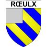 Adesivi stemma Rœulx adesivo
