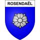 Rosendaël Sticker wappen, gelsenkirchen, augsburg, klebender aufkleber
