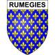 Stickers coat of arms Rumegies adhesive sticker