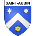Saint-Aubin Sticker wappen, gelsenkirchen, augsburg, klebender aufkleber