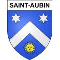 Saint-Aubin 59 ville sticker blason écusson autocollant adhésif