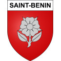 Stickers coat of arms Saint-Benin adhesive sticker