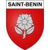 Saint-Benin 59 ville sticker blason écusson autocollant adhésif