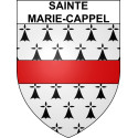 Stickers coat of arms Sainte-Marie-Cappel adhesive sticker