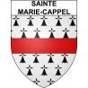 Sainte-Marie-Cappel Sticker wappen, gelsenkirchen, augsburg, klebender aufkleber