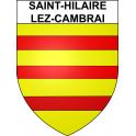 Saint-Hilaire-lez-Cambrai 59 ville sticker blason écusson autocollant adhésif