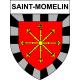 Saint-Momelin 59 ville sticker blason écusson autocollant adhésif