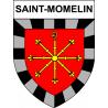 Stickers coat of arms Saint-Momelin adhesive sticker