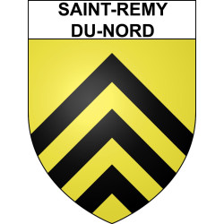 Adesivi stemma Saint-Remy-du-Nord adesivo