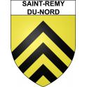 Saint-Remy-du-Nord 59 ville sticker blason écusson autocollant adhésif