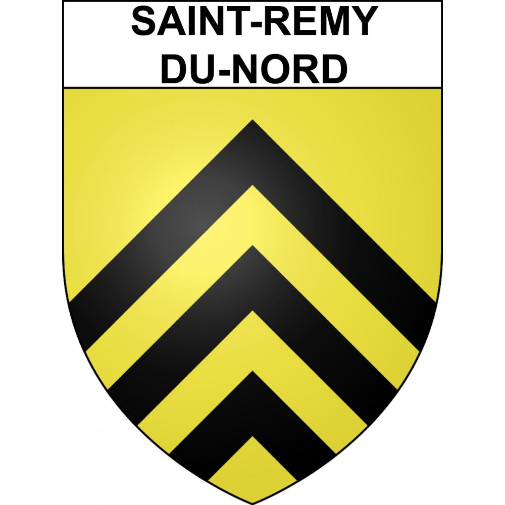 Saint-Remy-du-Nord Sticker wappen, gelsenkirchen, augsburg, klebender aufkleber