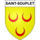 Stickers coat of arms Saint-Souplet adhesive sticker
