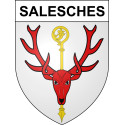 Stickers coat of arms Salesches adhesive sticker