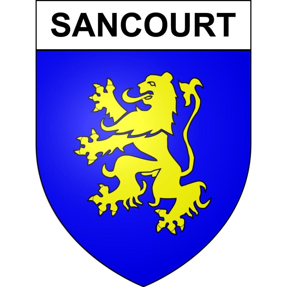 Sancourt Sticker wappen, gelsenkirchen, augsburg, klebender aufkleber