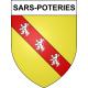 Sars-Poteries 59 ville sticker blason écusson autocollant adhésif