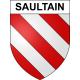Saultain 59 ville sticker blason écusson autocollant adhésif