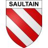 Saultain Sticker wappen, gelsenkirchen, augsburg, klebender aufkleber