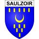 Saulzoir 59 ville sticker blason écusson autocollant adhésif
