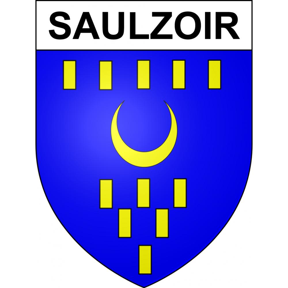 Saulzoir 59 ville sticker blason écusson autocollant adhésif