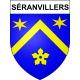 Adesivi stemma Séranvillers adesivo