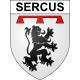 Sercus Sticker wappen, gelsenkirchen, augsburg, klebender aufkleber