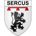 Sercus 59 ville sticker blason écusson autocollant adhésif