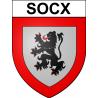 Socx 59 ville sticker blason écusson autocollant adhésif