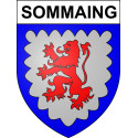 Sommaing Sticker wappen, gelsenkirchen, augsburg, klebender aufkleber